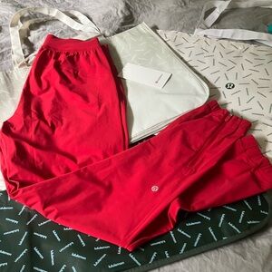 NWT Lululemon Adapted State High-Rise Jogger, Sz 6, Dark Red